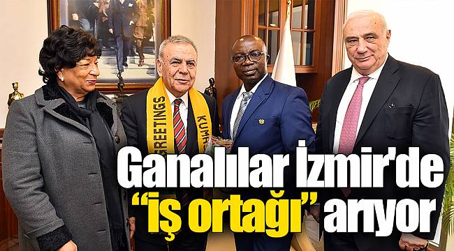 Ganalılar İzmir'de “iş ortağı” arıyor