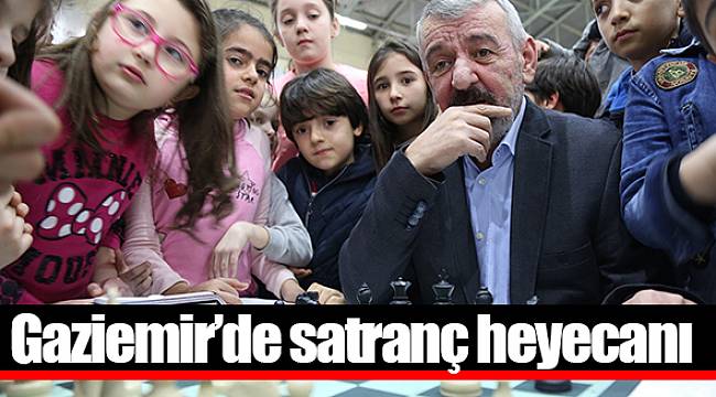 Gaziemir’de satranç heyecanı