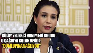  GÜLAY YEDEKCİ HANIM EVİ GRUBU O ÇAĞRIYA KULAK VERDİ: "DUMLUPINAR AĞLIYOR"