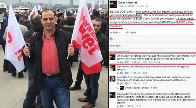 "Hayır'cıların karıları kızları 'evet'çilere helaldir" diyen İBB çalışanı: 'Bipolar'ım