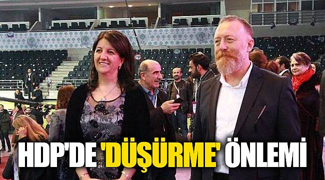 HDP'de 'düşürme' önlemi