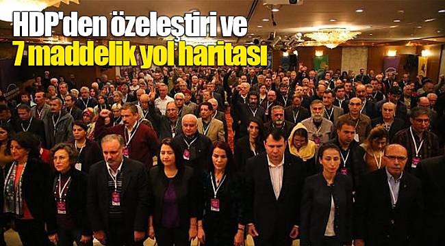 HDP'den özeleştiri ve 7 maddelik yol haritası