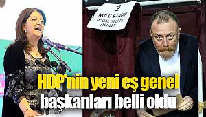 HDP'nin yeni eş genel başkanları belli oldu