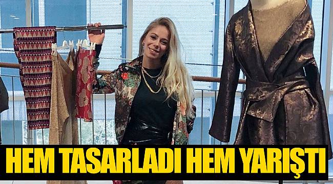 HEM TASARLADI HEM YARIŞTI