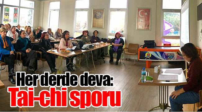 Her derde deva:Tai-chi sporu
