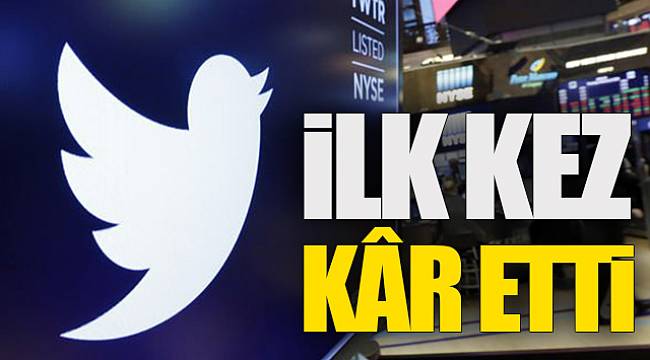 İlk kez kâr etti