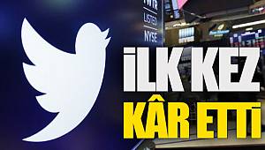 İlk kez kâr etti