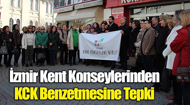 İzmir Kent Konseylerinden KCK Benzetmesine Tepki