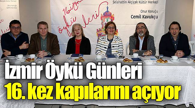 İzmir Öykü Günleri 16. kez kapılarını açıyor