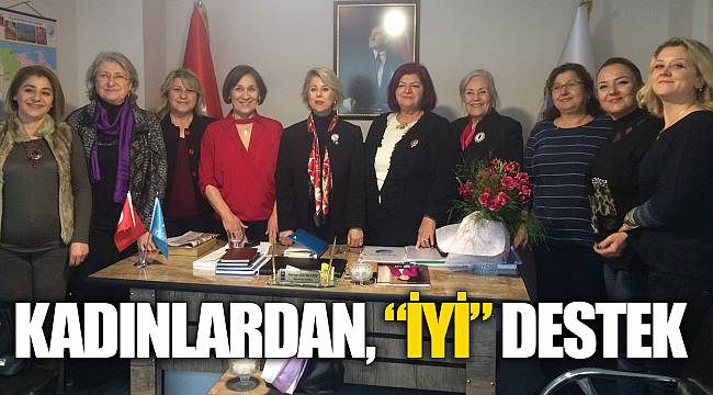 Kadınlardan, “İyi” destek