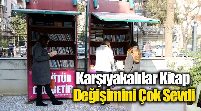 Karşıyakalılar Kitap Değişimini Çok Sevdi