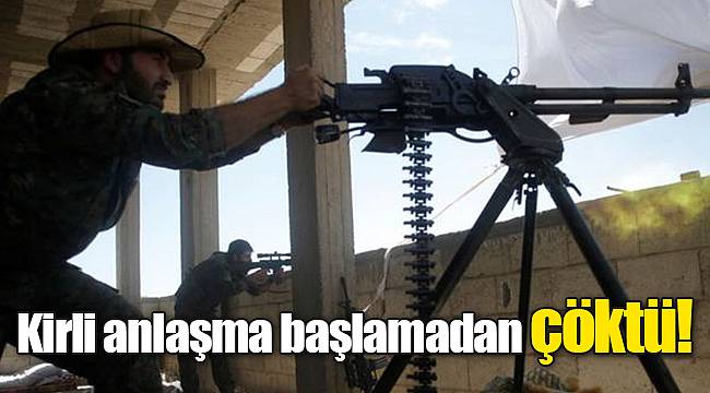 Kirli anlaşma başlamadan çöktü!