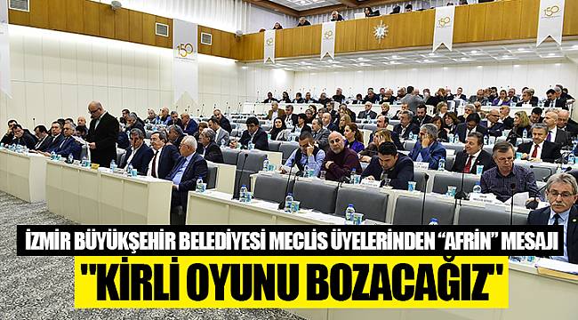 "Kirli oyunu bozacağız"