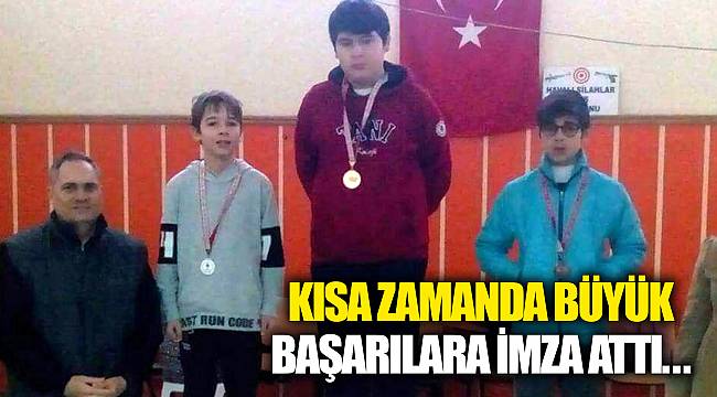 Kısa zamanda büyük başarılara imza attı...
