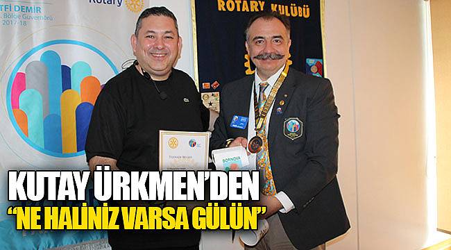 Kutay Ürkmen’den “Ne Haliniz Varsa Gülün”