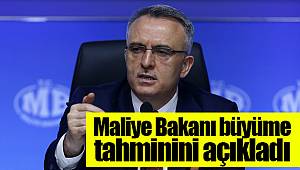 Maliye Bakanı büyüme tahminini açıkladı