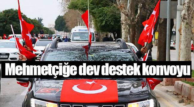 Mehmetçiğe dev destek konvoyu