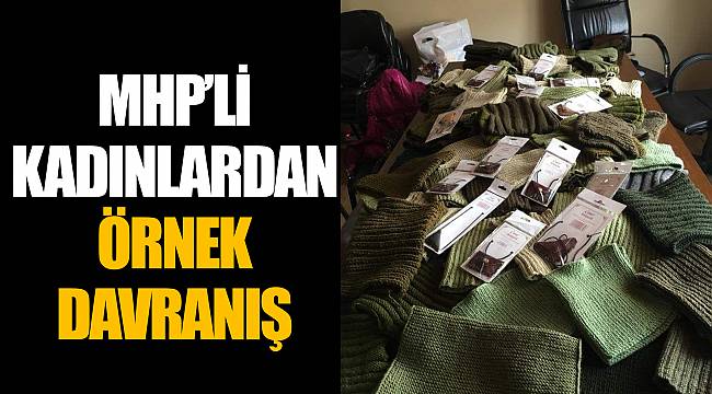 MHP’Lİ KADINLARDAN ÖRNEK DAVRANIŞ