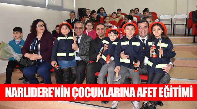 Narlıdere’nin çocuklarına Afet eğitimi