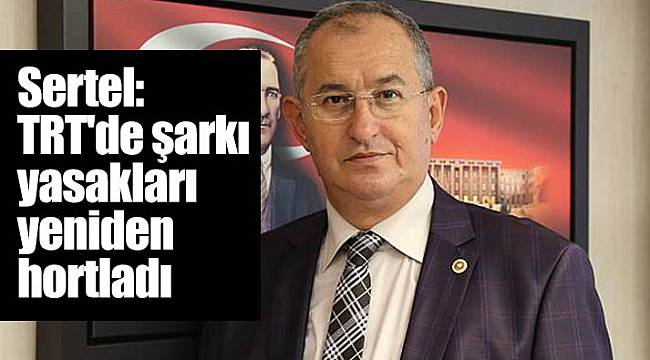 Sertel: TRT'de şarkı yasakları yeniden hortladı