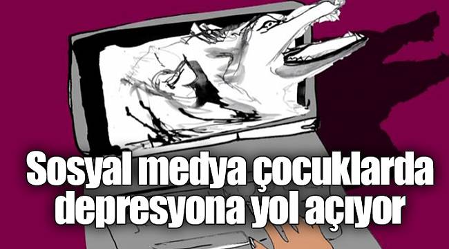 Sosyal medya çocuklarda depresyona yol açıyor