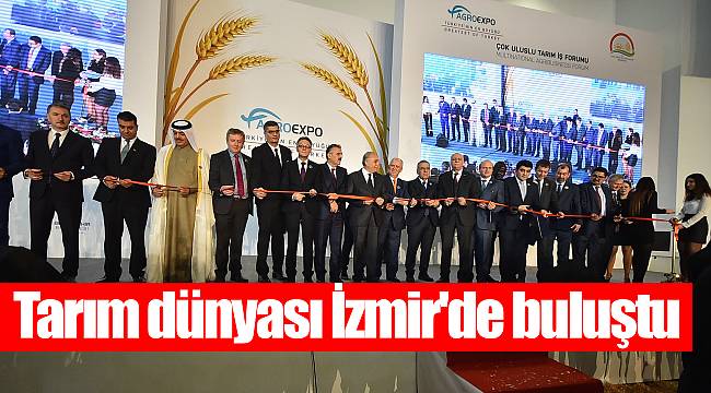 Tarım dünyası İzmir'de buluştu