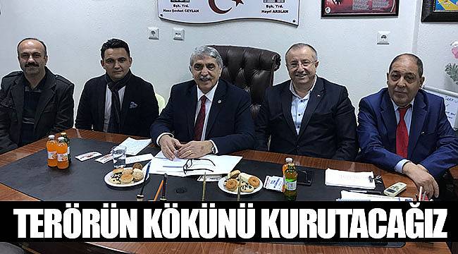 Terörün kökünü kurutacağız