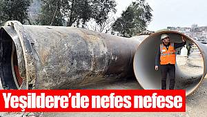 Yeşildere’de nefes nefese