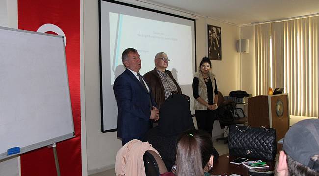 Yılmaz Güral Aralık Ayı KOSGEB Kursiyerlerini Ziyaret etti..