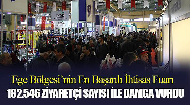 182.546 ZİYARETÇİ SAYISI İLE DAMGA VURDU