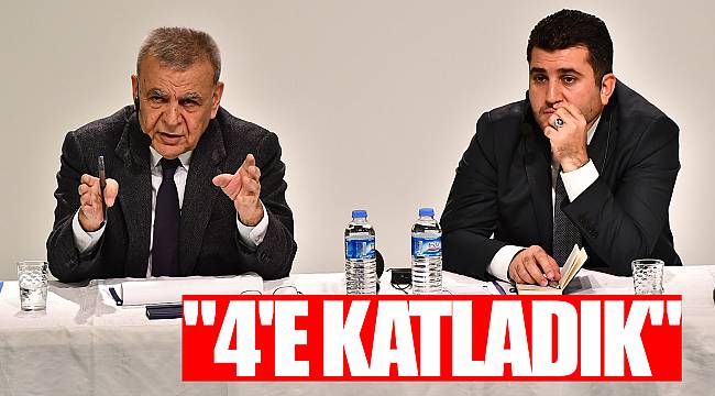 "4'e katladık"