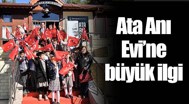 Ata Anı Evi’ne büyük ilgi