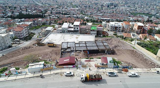 Atatürk Mahallesi’ne sosyal tesisli pazaryeri