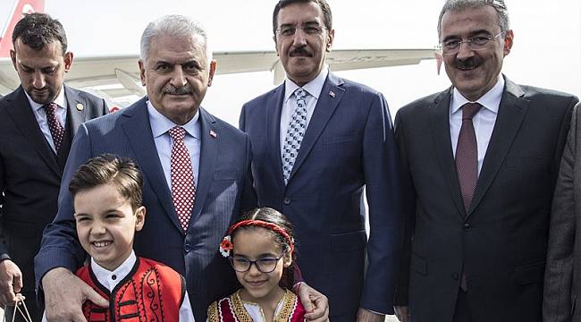 Başbakan Yıldırım İzmir'de