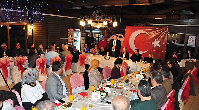 Başkan Çalkaya şehit aileleri ile buluştu