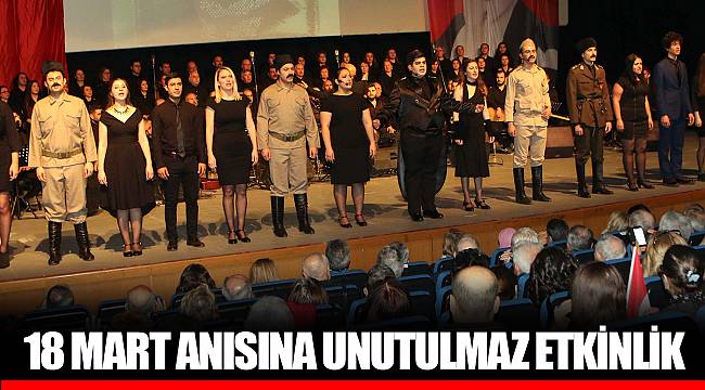 BAYRAKLI’DA 18 MART ANISINA UNUTULMAZ ETKİNLİK