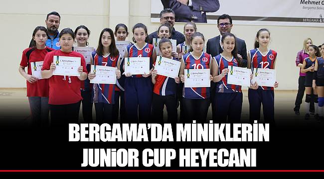 BERGAMA’DA MİNİKLERİN JUNİOR CUP HEYECANI
