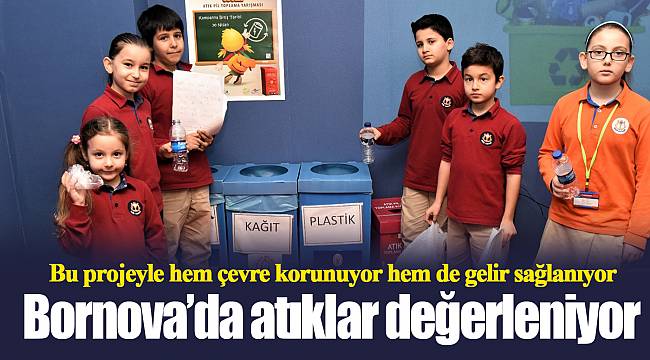 Bornova’da atıklar değerleniyor