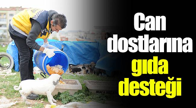 Can dostlarına gıda desteği