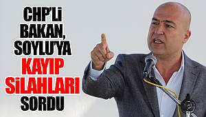 CHP’Lİ BAKAN, SOYLU’YA KAYIP SİLAHLARI SORDU