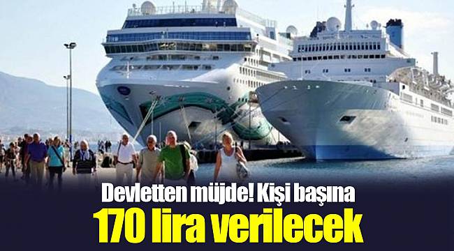 Devletten müjde! Kişi başına 170 lira verilecek