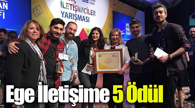 Ege İletişime 5 Ödül