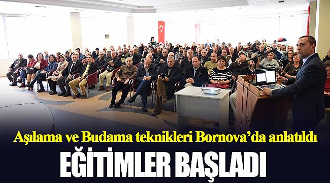 EĞİTİMLER BAŞLADI