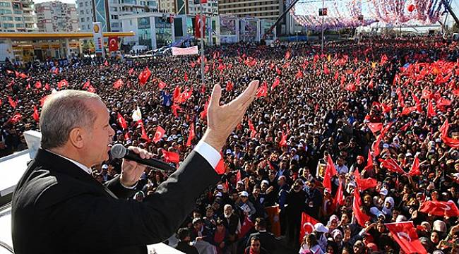Erdoğan Diyarbakır'da: Bize kardeşliği çok gördüler