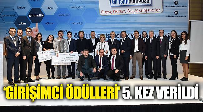 ‘GİRİŞİMCİ ÖDÜLLERİ’ 5. KEZ VERİLDİ