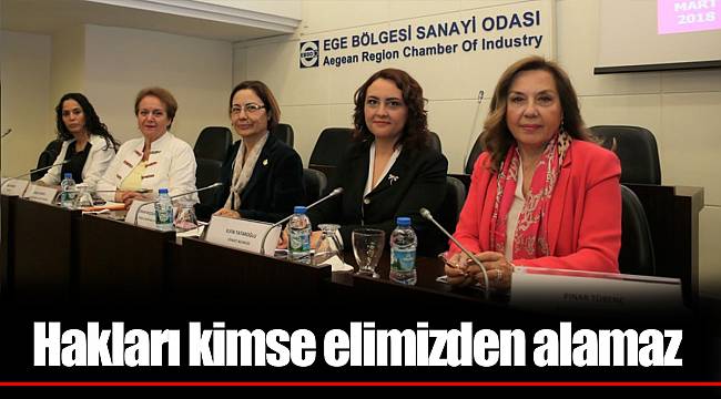 Hakları kimse elimizden alamaz