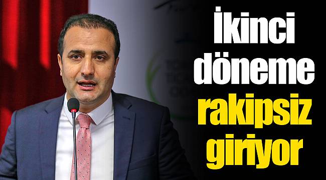 İkinci döneme rakipsiz giriyor