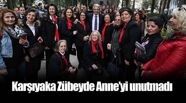 Karşıyaka Zübeyde Anne’yi unutmadı