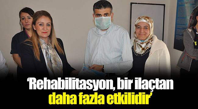 Prof. Dr. Erdinç, “Rehabilitasyon, bir ilaçtan daha fazla etkilidir”