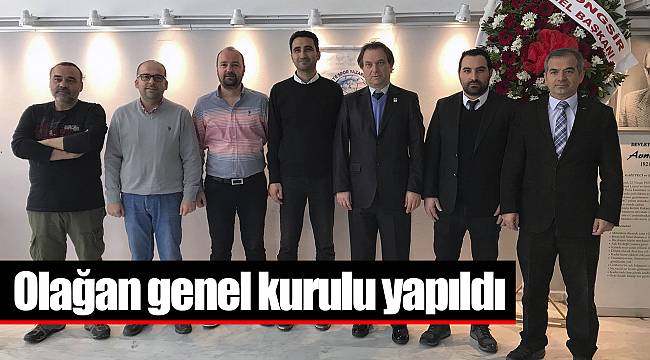 TSYD İzmir Şubesi’nde olağan genel kurulu yapıldı